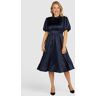 Kleo Abendkleid Abendkleid aus Satin Damen, blau