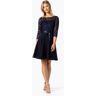 Swing Abendkleid Damen Spitze, marine