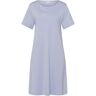 Hanro Jerseykleid Damen Rundhals, hellblau