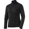 Emilia Parker Kaschmir-Seiden-Rollkragenpullover schwarz 40