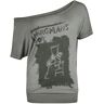 Gothicana by EMP - Gothic T-Shirt - Gothicana X The Crow T-Shirt - S bis XXL - für Damen - Größe M - grau - Frauen - female