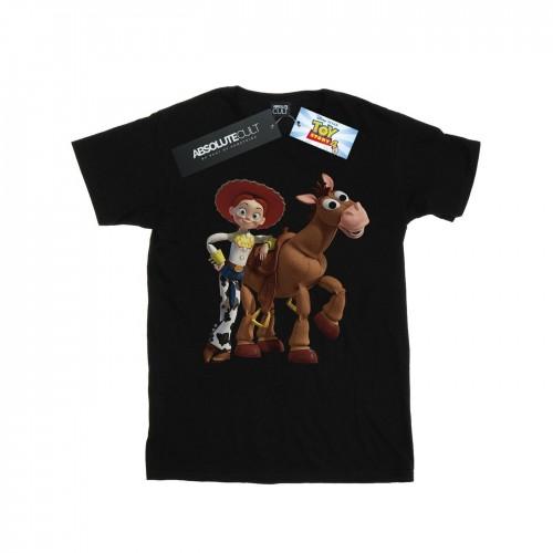 Disney Damen/damen Toy Story 4 Jessie Und Bullseye Boyfriend-T-Shirt Aus Baumwolle