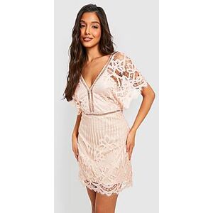 Boutique All Over Lace Bodycon Dress  blush 40 Female