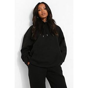 Petite Oversized Hoodie  black 32 Female