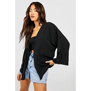 Woven Kimono  black 40 Female