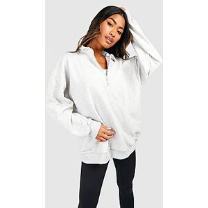 Mix and Match Edition Zip Oversized Sweater    Female