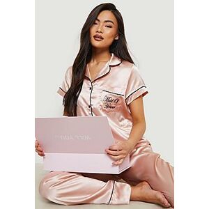 Will You Be My Maid Of Honour Gift Box & Pj  rose gold 34 Female