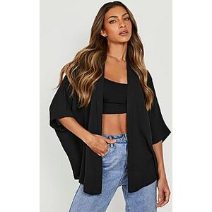 Crepe Kimono  black S Female