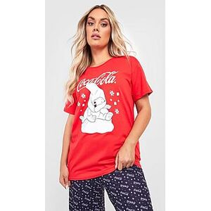 Plus Christmas Coca-Cola Trouser Pyjamas    Female