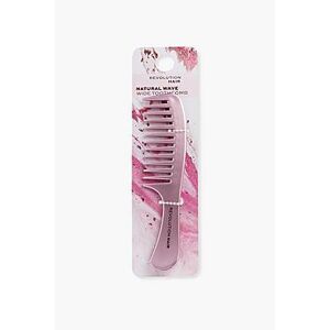 Revolution Natural Wave Wide Toothcomb White    Female