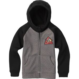 Burton Boys Crown Bonded Full Zip True Black Mountain Heather 4t TRUE BLACK MOUNTAIN HEATHER