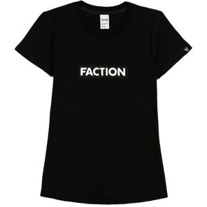 Faction Logo W T Shirt Black S BLACK