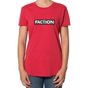 Faction Logo W T Shirt Red S RED