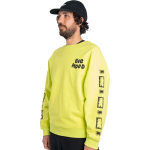 Bataleon Big Mood Crewneck Yellow M YELLOW