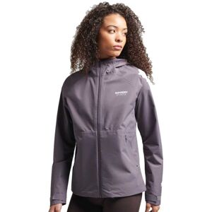 Superdry Waterproof Jakke Grå L Kvinde