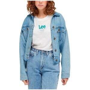 Lee Batwing Rider Denimjakke Blå 2XL Kvinde