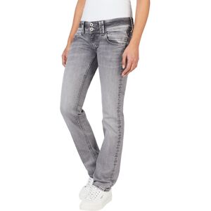 Pepe Jeans Slim Fit Lavtaljede Jeans Grå 33 / 30 Kvinde