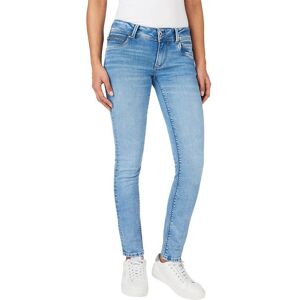 Pepe Jeans Pl204585 Slim Fit Jeans Blå 28 / 30 Kvinde