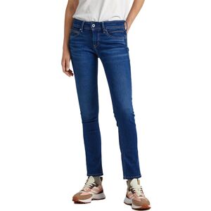 Pepe Jeans New Brooke Pl204165cq5 Jeans Blå 30 / 32 Kvinde