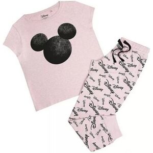 Disney Dame/Ladies Mickey Mouse Silhouette Langt pyjamasæt