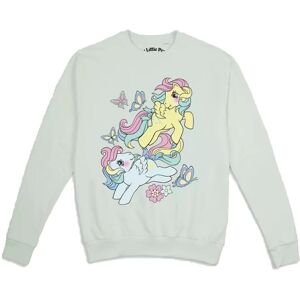 My Little Pony Sweatshirt med sommerfugle og blomster til kvinder/damer