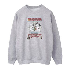 101 Dalmatians Womens/Ladies Retro Poster Sweatshirt