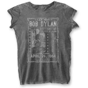 Bob Dylan Ladies Burn Out T-Shirt: Curry Hicks Cage (Medium)