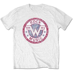 Weezer Unisex T-Shirt: Rock Music (Retail Pack) (Large)