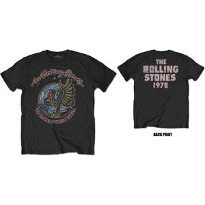 Rolling Stones - The The Rolling Stones Unisex T-Shirt: Dragon '78 (Back Print) (Medium)