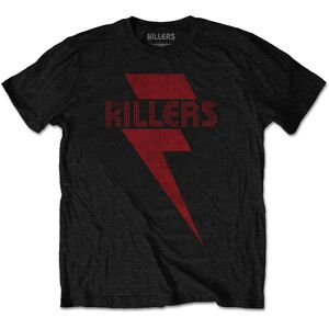 Killers - The The Killers Unisex T-Shirt: Red Bolt (X-Large)