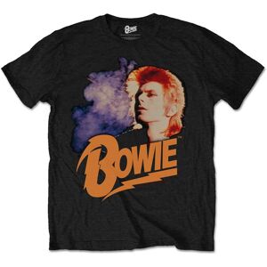 David Bowie Unisex T-Shirt: Retro Bowie (Large)