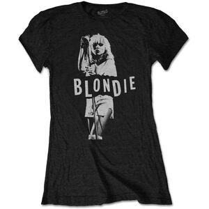 Blondie Ladies T-Shirt: Mic. Stand (Medium)
