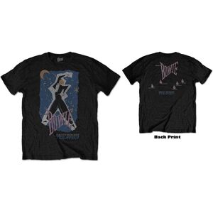 David Bowie Unisex T-Shirt: 83' Tour (Back Print) (Large)