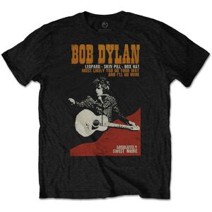 Bob Dylan Unisex T-Shirt: Sweet Marie (Large)