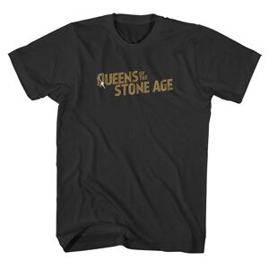 Queens Of The Stone Age Unisex T-Shirt: Bullet Shot Logo (Small)