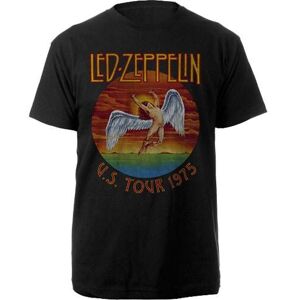 Led Zeppelin Unisex T-Shirt: USA Tour '75. (X-Large)