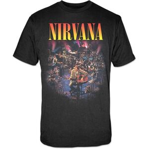 Nirvana Unisex T-Shirt: Unplugged Photo (XX-Large)