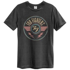 Foo Fighters: Air Amplified Vintage Charcoal X Large T Shirt