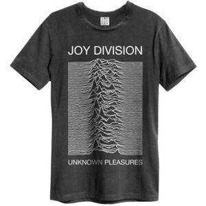 Joy Division: Unknown Pleasures Amplified Vintage Charcoal Small T Shirt