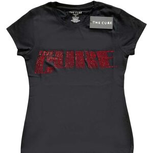 Cure - The The Cure Ladies T-Shirt: Logo (Diamante) (Small)