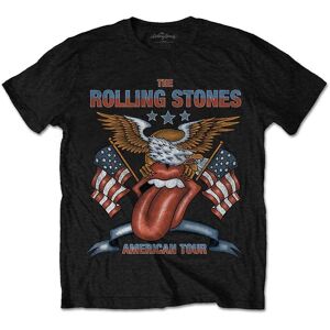 Rolling Stones - The The Rolling Stones Unisex T-Shirt: USA Tour Eagle (Large)
