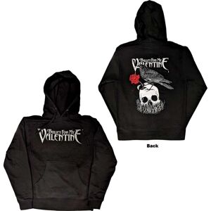 Bullet For My Valentine Unisex Pullover Hoodie: Logo & Raven (Back Print) (XX-Large)