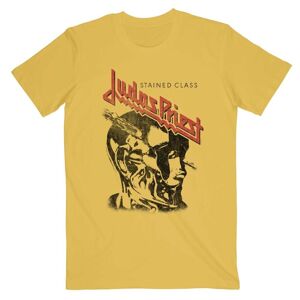 Judas Priest Unisex T-Shirt: Stained Class Vintage Head (Small)