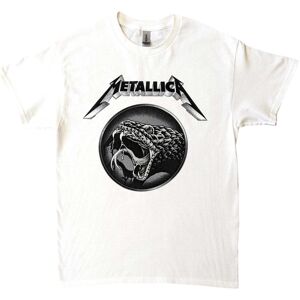 Metallica Unisex T-Shirt: Black Album Poster (X-Large)