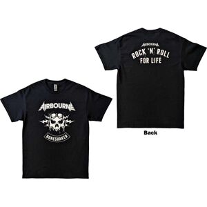 Airbourne Unisex T-Shirt: R 'n' R Boneshaker (Back Print) (X-Large)