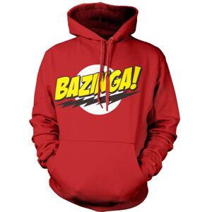 The Big Bang Theory Bazinga Super Logo Hoodie Large