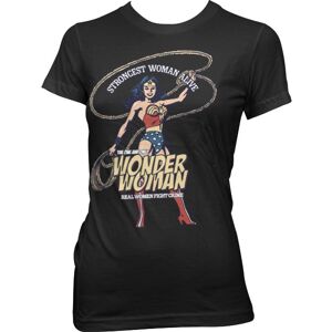 Wonder Woman - Strongest Woman Alive Girly Tee XX-Large