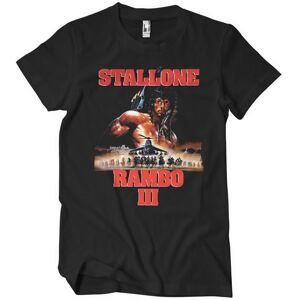 Rambo III Poster T-Shirt Small