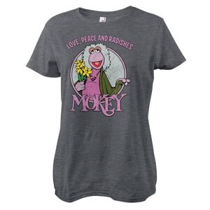 Fraggle Rock Mokey - Love, Peace and Radishes Girly Tee XX-Large