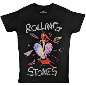 Rolling Stones - The The Rolling Stones Unisex T-Shirt: Hackney Diamonds Heart (Large)